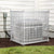 Longjie PVC 1.2x1.2m Home and Garden Vinyl Privacy Fence